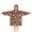 Red Christmas Ornament, variant on Red Christmas Plaid and Snowflake Pattern Blanket Hoodies for Kids 6-13YR Oversize Wearable Blanket Hoodies for Boys Girls Teens