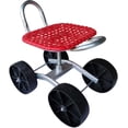 thumbnail image 1 of Siège de Jardin Roulant à 4 Roues, Tabouret de Jardin Robuste Réglable en Hauteur, Pivotant à 360 Degrés, 1 of 5