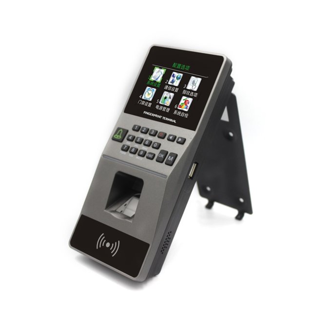 Fingerprint Access Control System RFID Keypad Card Reader Password Biometric Time Attendance Machine with Software TCP/IP USB ,Accurate Calculations