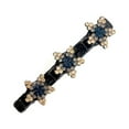 thumbnail image 2 of Fiudx Juego de Pinzas para El Cabello, Elegante Horquilla con Diseño de Cuatro Hojas, Accesorio con Brillantes Detalles de Diamantes de Imitación, Fácil de Peinar para Cabello Desordenado, Ideal para, 2 of 5