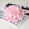thumbnail image 5 of Artificial Flowers Large Silk Hydrangea Heads with Stems 90 Petals Fake Flowers for Wedding Home Party Shop Baby Shower Decor Pack of 6 (White), 5 of 5