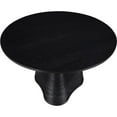 thumbnail image 5 of Meridian Furniture Bernada Black Wood and Oak Veneer Dining Table, 5 of 13
