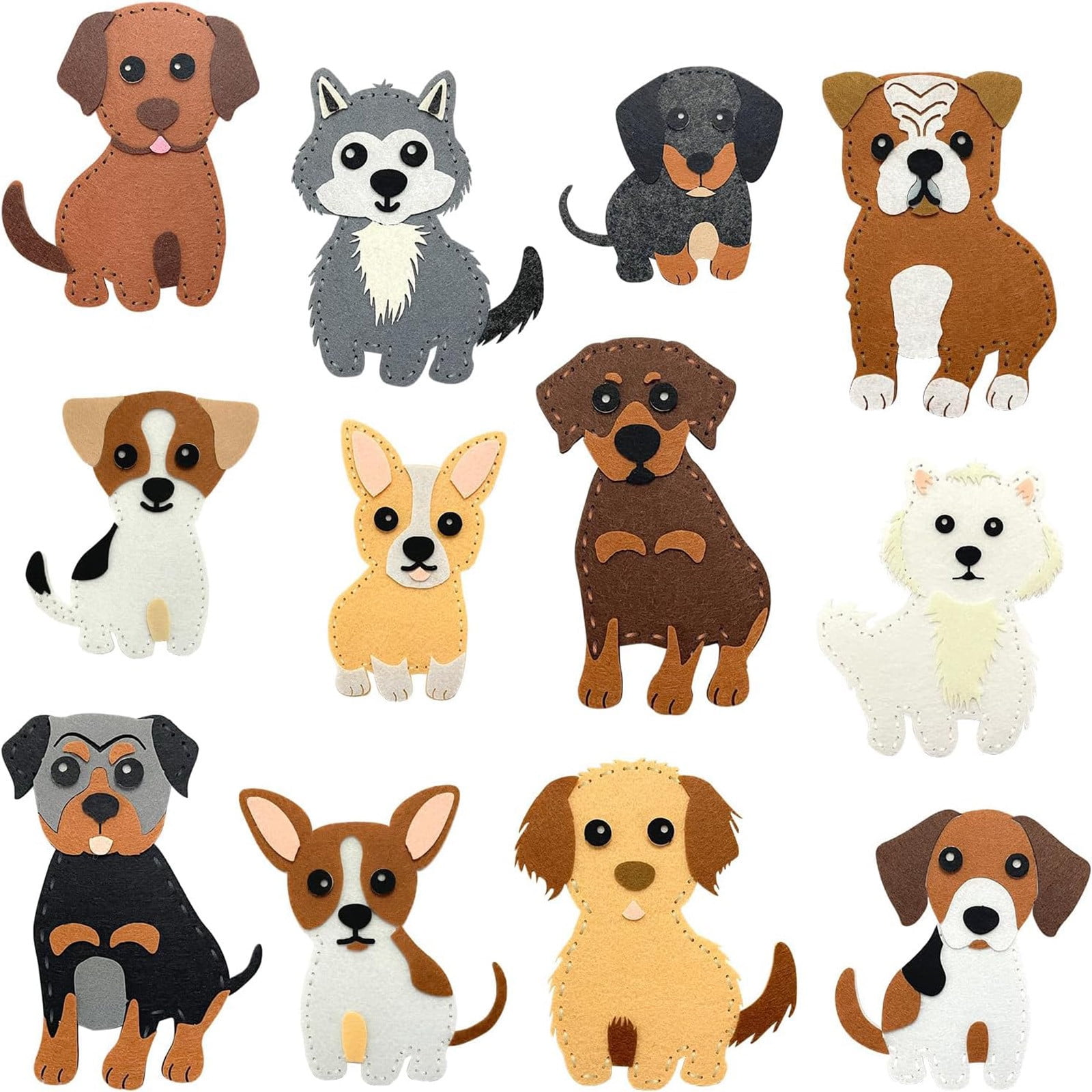 JoyMagic Sewing Craft Kit Animal Sewing Craft Kit For Kids DIY Sewing Animals Crafts Educational Sewing Kit For Beginner Boys And Girls Kids Arts And Crafts Ages 2-5 Boys Arts And Crafts for Kids Ages