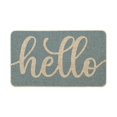thumbnail image 1 of Felpudo Artoid Mode Blue Hello Winter, 43 x 74 cm, poliéster, 1 of 6
