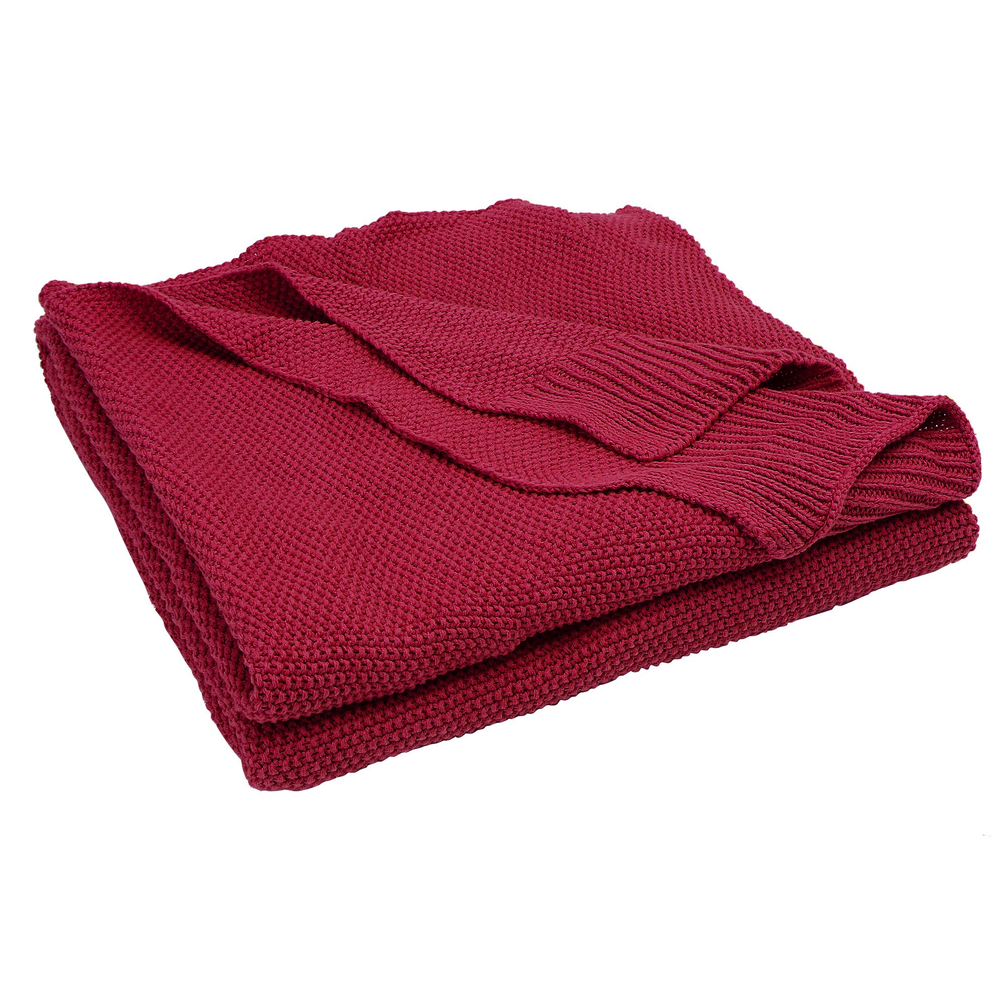 100 Cotton Soft Warm Knit Throw Blanket Bed Sofa Home Decor 50 X