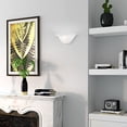thumbnail image 3 of Livex Lighting Wynnewood 1-Light Contemporary Metal Wall Sconce in Satin Nickel, 3 of 9