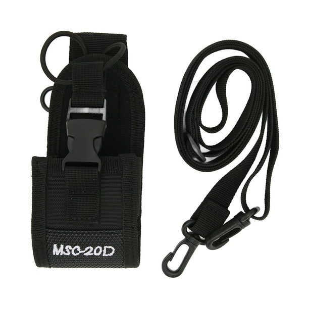 Soporte para Walkie Talkie MSC‑20D, funda de nailon multifunción ajustable para Radio Baofeng UV‑5R BF‑888SMSC-20D