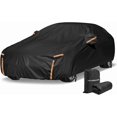 thumbnail image 1 of Nrdde 2025 Latest Model Car Cover Waterproof All Weather for Automobiles,5 Layers Sedan Car Cover Heavy Duty Outdoor Rain Sun Snow Dust Protection,Full, 1 of 5