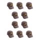 thumbnail image 3 of Gorra de béisbol Minnieouse transpirable para niños color café, 3 of 6