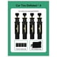 thumbnail image 3 of Adjustable Auto-Stop Tire-Deflator Valve Kit (10-30 PSI) 4 PCS Screw-on Tyre Air Down Tool for Vehicles Motorcycle, 3 of 5
