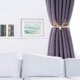 thumbnail image 5 of Juego de 2 alzapaños para cortinas de metal brillante con diseño grabado y hebillas para cortinas, 5 of 5