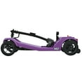 thumbnail image 4 of Segmart Mobility Scooter for Seniors, 300W Motor Compact Motorized Electric Scooter with Headlights, Anti-Tip wheels, Purple, 4 of 8