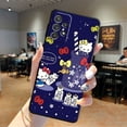 thumbnail image 1 of Funda de teléfono Hello Kitty para Samsung Galaxy A33 A32 A21s A71 A31 A51 A23 A53 A13 A22 A72 A52 A11 A91 A42, funda suave de TPU, 1 of 4