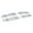Chrome, variant on APS Compatible with Dodge Durango 2004-2006 Main Upper Chrome Billet Front Grill Grille Insert D66444A