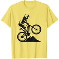 thumbnail image 1 of Cool Graphic Mountain Biker Mountain Bike Bicycle Men Women T-Shirt, 1 of 1