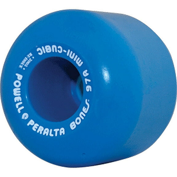Powell Peralta Mini Cube Skateboard Wheels 95a 64mm Blue