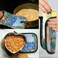 thumbnail image 5 of Yayeee Oven Mitts and Pot Holder Set of 4 Heat Resistant Kitchen Gloves Baking Hot Pad, Sea Window, 5 of 5