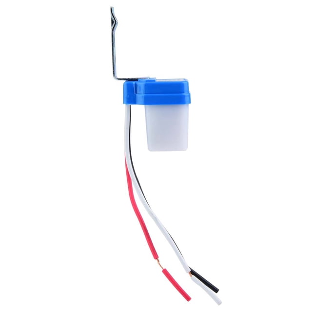 Sensor De Interruptor De Control De Luz Automático, Ampliamente Utilizado Para Porche, Jardín, Calle Con Sensor De Luz Incorporado, Fácil Instalación