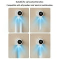 thumbnail image 4 of Upgraded UV Toothbrush Cleaner Holder Wall Mounted, LED Smart Screen, with Auto-Inductive Cover, Cleaning and 180-Degree Drying, for Home, Travel white, 4 of 5