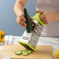 thumbnail image 5 of Professional Box Grater,Cheese Grater,Grater Small Cheese Grater ,Stainless Steel Box Grater with Handle Professional Cheese Slicer Graters for Kitchen Slicer Cheese Ginger Vegetable,Dishwasher Safe, 5 of 6
