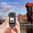 thumbnail image 4 of C300 4K 30FPS Action Camera 5G 2.4G WiFi Sports Camera 1.33 Inch Touch Control Screens 154 Wide Angle Lens 30M Waterproof Night Vision with Detachable Battery, 4 of 7