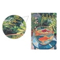 thumbnail image 5 of Yayeee Garden Flag 28" x 40" Double Sided Outdoor Yard Lawn Holiday Decorations, Art Goldfish Bowl, 5 of 6