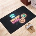thumbnail image 2 of Funny Non Stop Game Rugs Doormat, Non-Slip Machine Washable Carpets Floor Door Mat , 36" x 24", 2 of 7