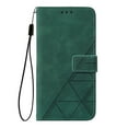 thumbnail image 3 of Phone Case for Blackview Shark 6 Wallet PU Leather Case with Card Slots Kickstand Shockproof Magnetic Flip Phone Cover, Green, 3 of 7