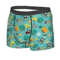 thumbnail image 5 of Goofa Trucks And Excavators Printed Men's Boxer Briefs Underwear, Moisture-Wicking Underwear, Trunk,Soft and Breathable Cotton Underwear-Medium, 5 of 9
