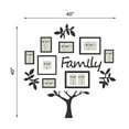 thumbnail image 4 of 15 Piece Photo Frame Tree Picture Frame Wall Hanging Family Theme Set Black 4"X 6" Gallery Collection Display, 4 of 7
