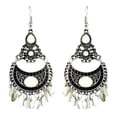 thumbnail image 4 of Pendientes Vintage Sunnimix estilo bohemio beige, 4 of 8