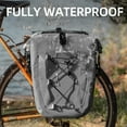 thumbnail image 5 of ROCKBROS Bike Rear Rack Bag,Bicycle Panniers Waterproof Expandable 30L Large Capacity, Bike Rear Panniers for Cycling Traveling/Commuting, 5 of 5