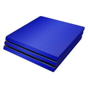 MightySkins SOPS4PRO-Blue Carbon Fiber Skin Compatible with Sony PS4 Pro Console - Blue Carbon Fiber