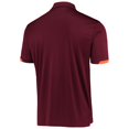 thumbnail image 3 of Men's Colosseum Maroon Virginia Tech Hokies Santry Lightweight Polo, 3 of 3