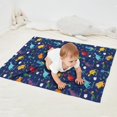 thumbnail image 2 of Colorful Dinosaurs Names Palms Clouds Pattern Blanket,Comfortable Soft Lamb Wool Throw Blanket,All Season,Warm Lightweight Blankets for Sofa Bed Couch Living Room Chair,30"x40", 2 of 4