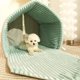 thumbnail image 3 of Dog Bed Cozy Cave Washable Cat Tent House with Soft Cushion Warm Funny for Small Medium Baby Pet Accessories Beds and Furniture ShopWise Round, 3 of 7
