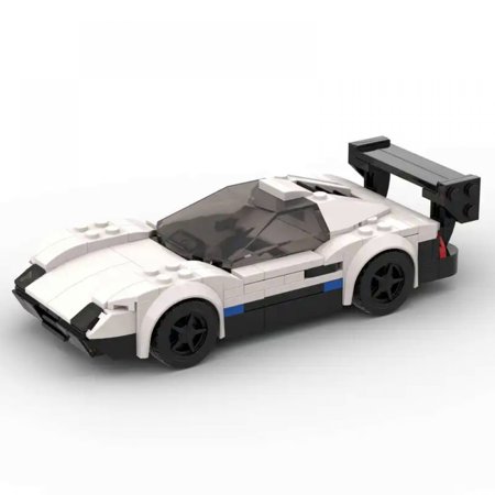 BeeEtMoc Speed Champion White Mazda Miyada Adult and Youth Collection Racing Production Kit (238pcs)