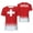 1, variant on Sports Mesh T-shirt Switzerland Swiss Flag For Running Bike Soccer Tennis Football Fitness Tees 3D Printed Custom