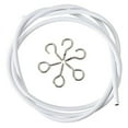 thumbnail image 3 of SHISUYAN 3 Meters Curtain Decorative Accessories Coated Plastic Curtain Rope PVC with 4 Sheep Eye Nails, 3 of 8