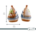 thumbnail image 5 of Servette Home Sailboat and Palm Tree Salt and Pepper Shaker-Nautical Kitchen Décor, 5 of 7