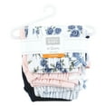 thumbnail image 2 of Hudson Baby Infant Girls Shorts Bottoms 4-Pack, Blue Rose, 2T, 2 of 3