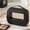 #002-Black, variant on YiJuHui Clear Window Cosmetic Bag Waterproof Toiletry Organizer Pouch, Large Capacity Portable Travel Makeup Case with Handle for Women Men, Leakproof Bathroom Storage Bag for Gym Home Essentials