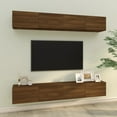 thumbnail image 6 of vidaXL 4x Wall TV Cabinets HiFi Cabinet Media Living Wall Unit Multi Colors, 6 of 27