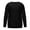 #097-Black, variant on Men's Knitted Sweater Thickened Round Neck Casual Long Sleeve Pullover Warm Fashion Winter Top