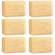 Pre De Provence Sandalwood Soap 250g Gram 8.8 Ounce Shea Butter Enriched 6 Pack