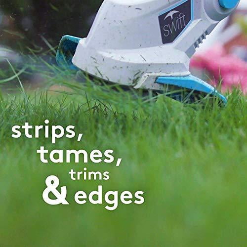 Swift 40V Battery Powered Cordless Grass Trimmer and Cordless Leaf
