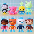 thumbnail image 1 of Figuras de acción de los octonautas, juguetes para niños, Barnacles, Kwazii, Dashi, Peso, Shellington, pingüino, Inkling, Anime, juguete de cumpleaños, 8 unidades qym unisex, 1 of 1