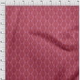 thumbnail image 4 of oneOone Georgette Viscose Pink Fabric Damask Craft Projects Decor Fabric Printed By The Yard 42 Inch Wide, 4 of 5