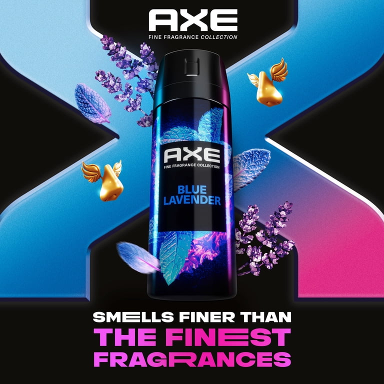 Axe Fine Fragrance Collection Men's Deodorant Spray Blue Lavender 4 oz