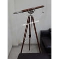 thumbnail image 2 of Nautical Beautiful Telescope With Brown Tripod Stand Vintage Home Decor, 2 of 4